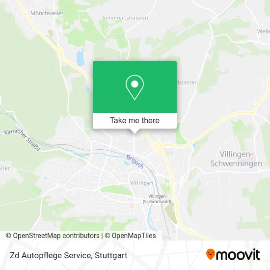 Zd Autopflege Service map