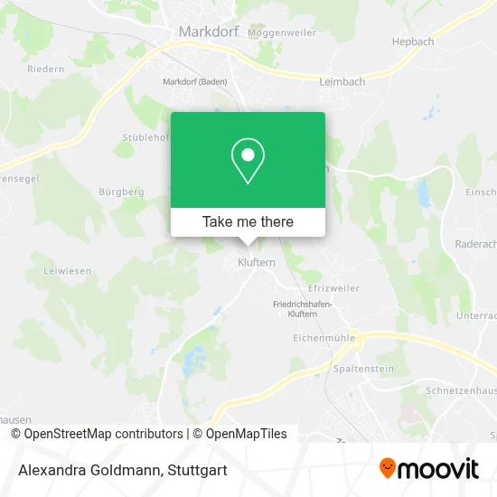 Alexandra Goldmann map