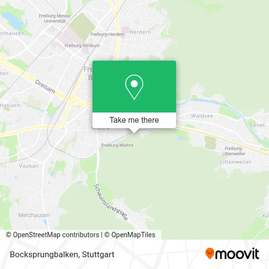 Bocksprungbalken map