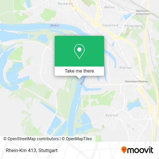 Rhein-Km 413 map