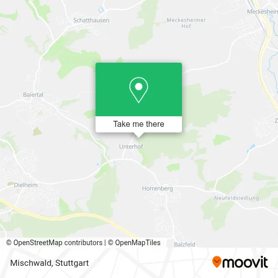 Mischwald map