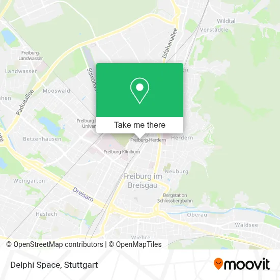 Delphi Space map