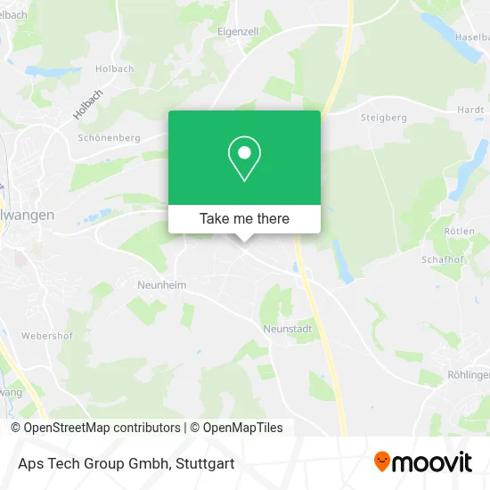 Aps Tech Group Gmbh map