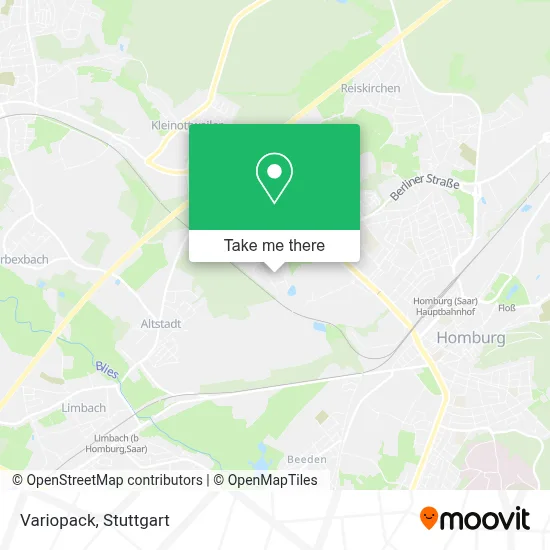 Variopack map