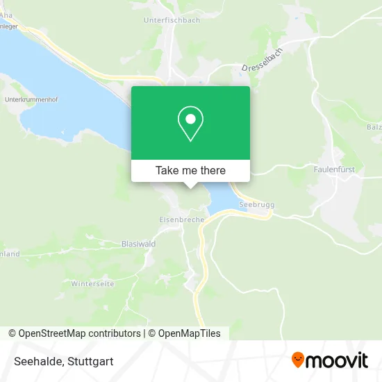 Seehalde map
