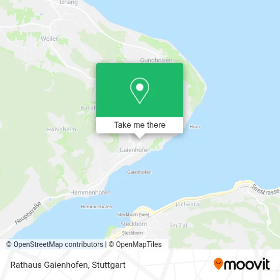 Rathaus Gaienhofen map