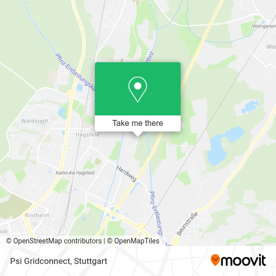 Psi Gridconnect map