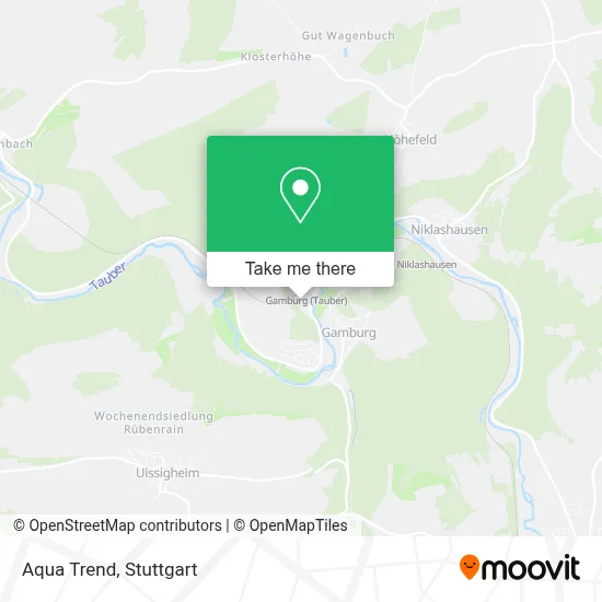 Aqua Trend map