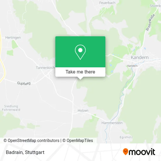 Badrain map