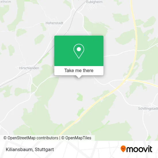 Kiliansbaum map