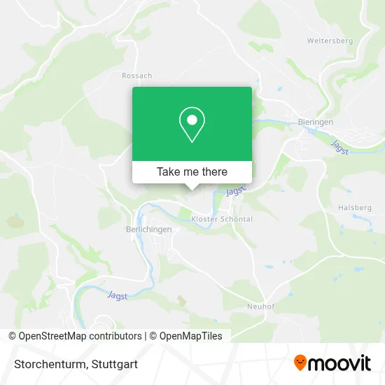 Storchenturm map