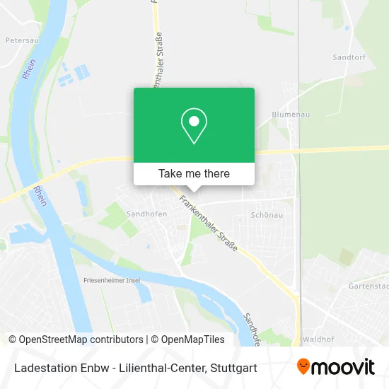 Ladestation Enbw - Lilienthal-Center map