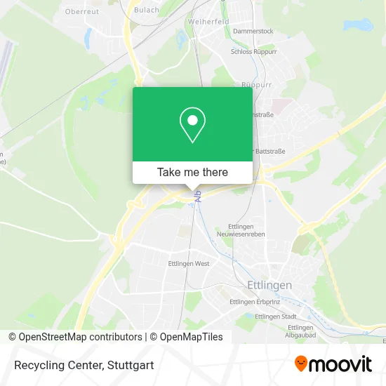 Wertstoffhof map