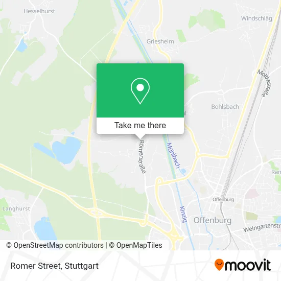 Römerstraße map