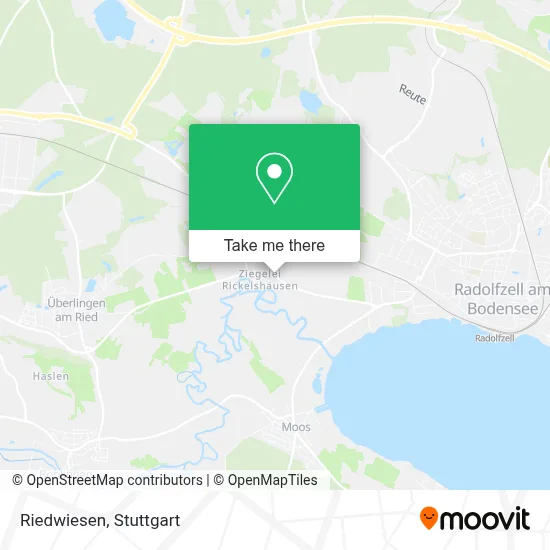 Riedwiesen map
