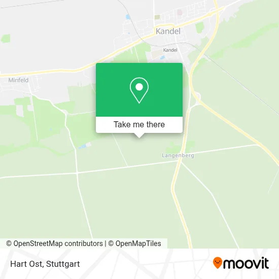 Hart Ost map
