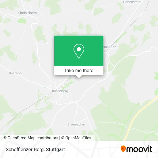 Schefflenzer Berg map