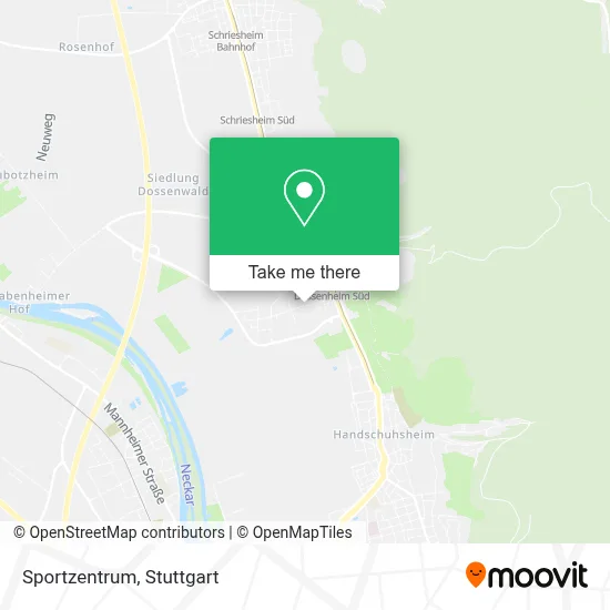 Sportzentrum map