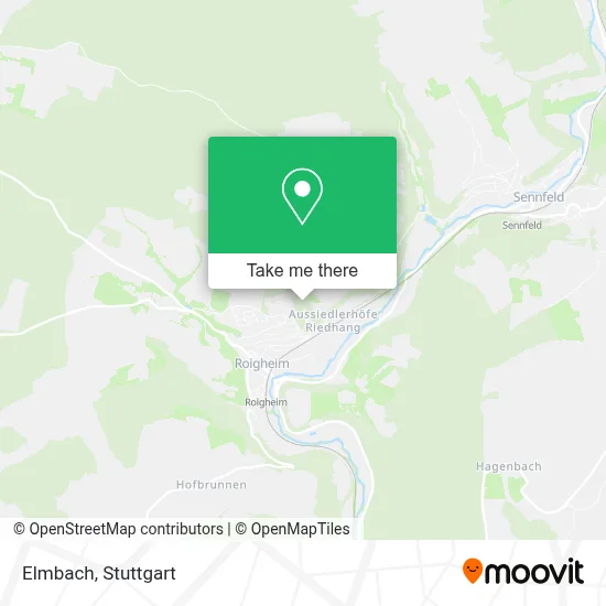 Elmbach map