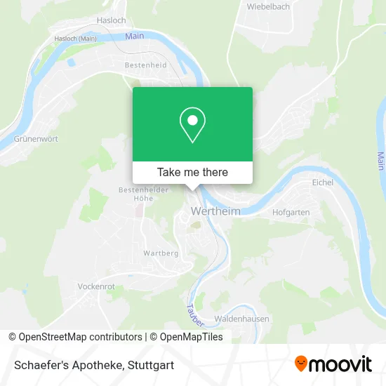 Schaefer's Apotheke map