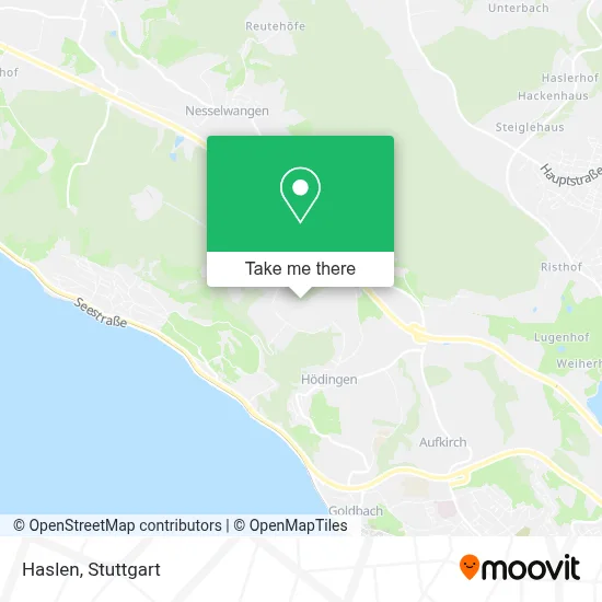 Haslen map