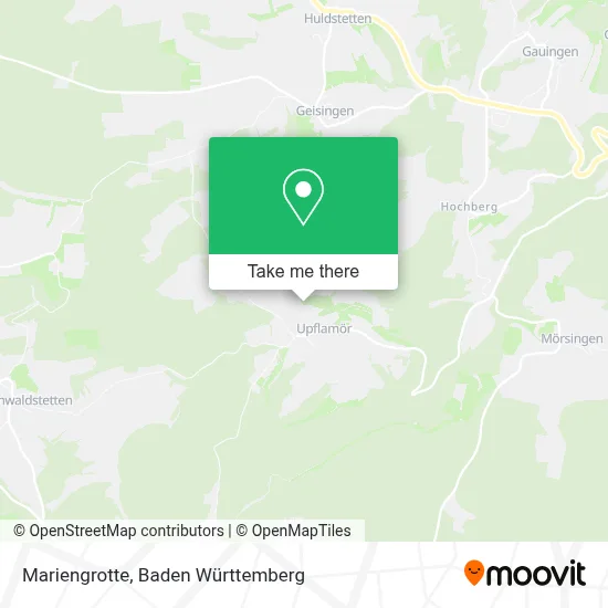 Mariengrotte map
