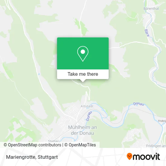 Mariengrotte map