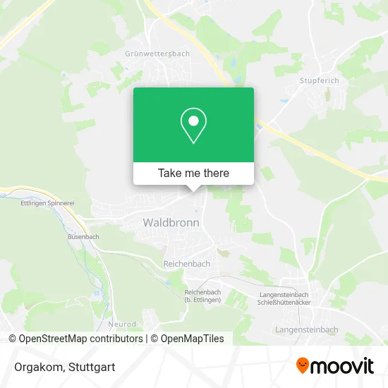 Orgakom map