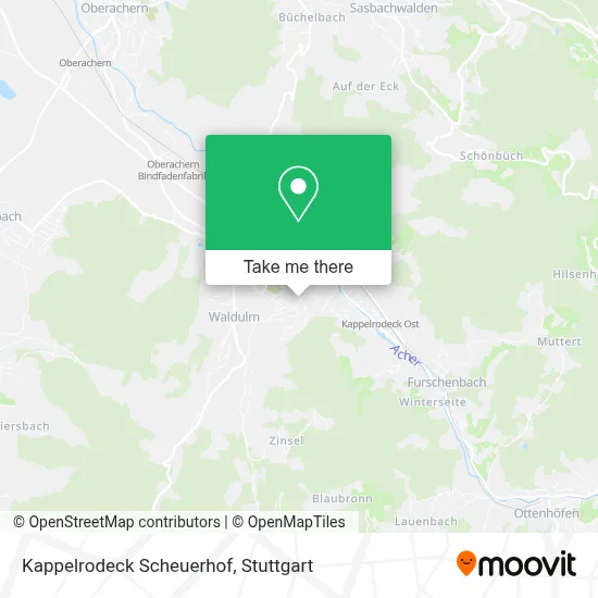 Kappelrodeck Scheuerhof map