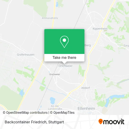 Backcontainer Friedrich map