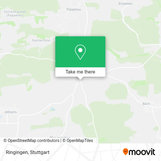 Ringingen map