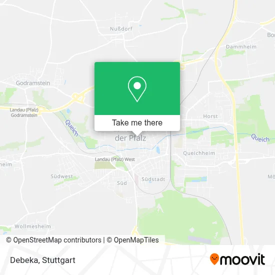 Debeka map