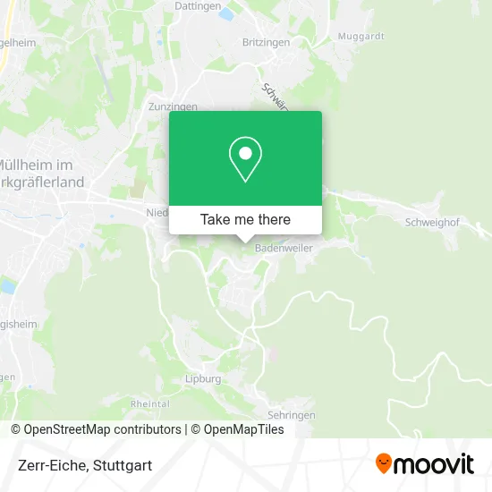 Zerr-Eiche map