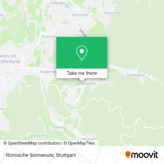 Römische Sonnenuhr map