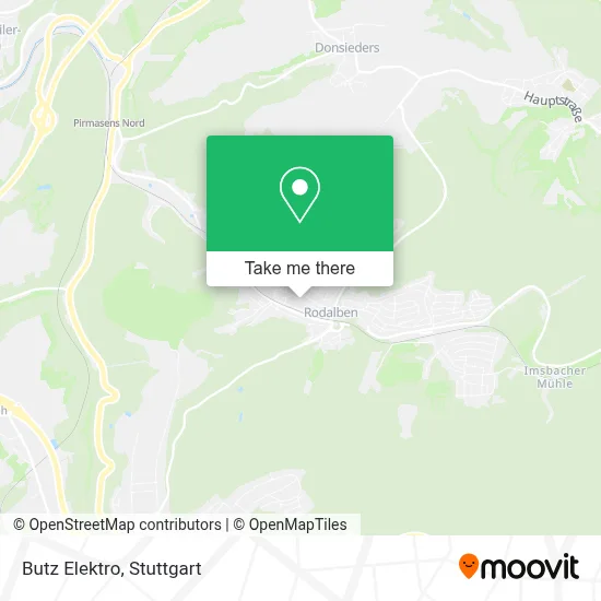 Butz Elektro map