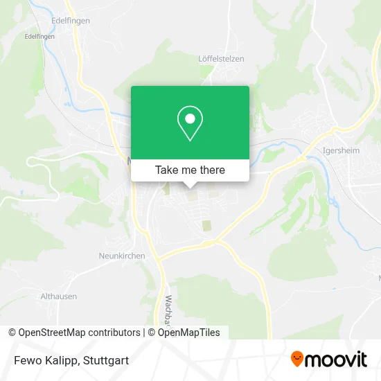 Fewo Kalipp map