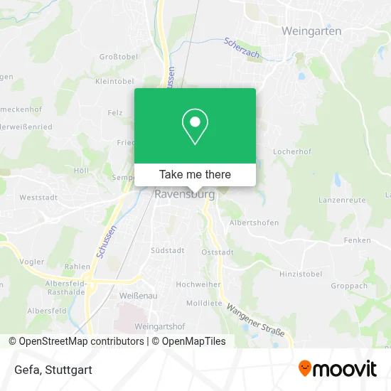 Gefa map