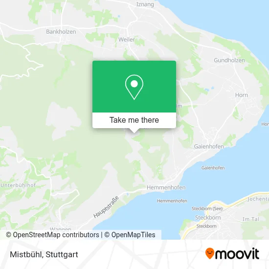 Mistbühl map