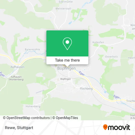 Rewe map