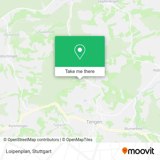 Loipenplan map