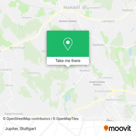 Jupiter map