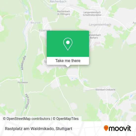 Rastplatz am Waldmikado map