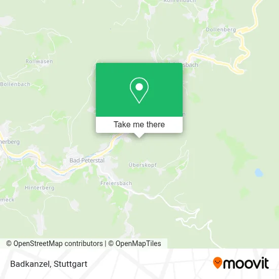 Badkanzel map