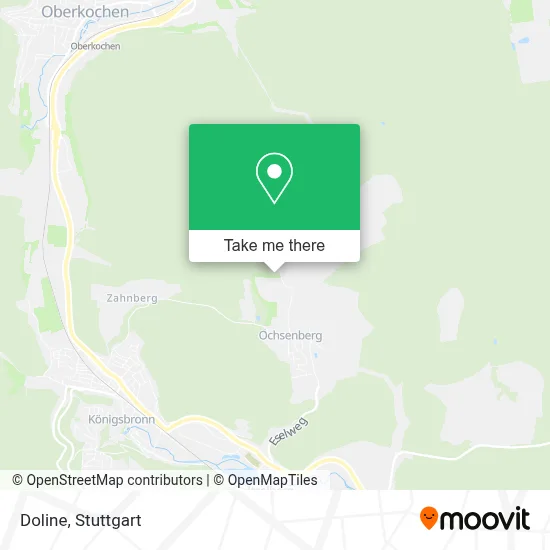 Doline map