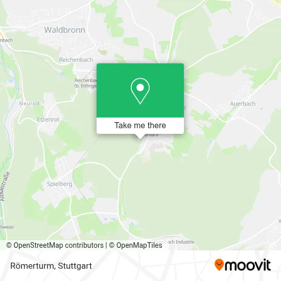Römerturm map