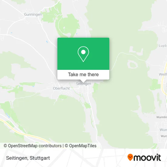 Seitingen map