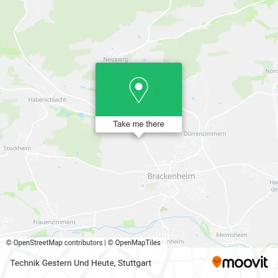 Technik Gestern Und Heute map