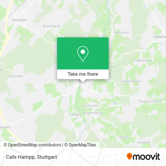 Cafe Hampp map