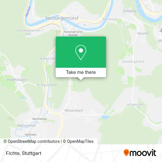 Fichte map