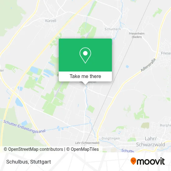 Schulbus map
